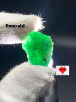 26.50 Carat Emerald Rough Stone: Swat, Pakistan