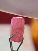 3.920ct African Ruby Crystal – Natural Uncut Specimen (9.95 × 5.46 × 5.20 mm) - Image 3