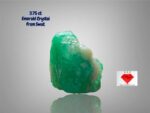 Stunning 3.75ct Swat Emerald Crystal with Strong Hexagonal Form
