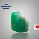 Stunning 3.75ct Swat Emerald Crystal with Strong Hexagonal Form