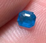 The Timeless Elegance of Blue Hauyne: A 0.07ct Emerald Cut Gemstone - Image 5