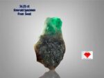 36.25 ct Emerald Specimen from Swat Valley (31.39 × 18.84 × 9.70 mm): A Crystal of Pure Elegance