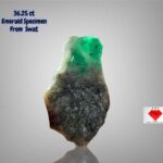 36.25 ct Emerald Specimen from Swat Valley (31.39 × 18.84 × 9.70 mm): A Crystal of Pure Elegance
