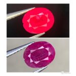 1.20 ct Natural Oval Ruby: Untreated Afghan Gemstone - Image 2