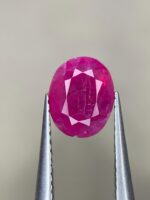 1.20 ct Natural Oval Ruby: Untreated Afghan Gemstone - Image 4