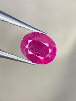 1.20 ct Natural Oval Ruby: Untreated Afghan Gemstone - Image 5
