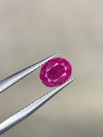 1.20 ct Natural Oval Ruby: Untreated Afghan Gemstone - Image 10