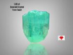 1.80ct Natural Emerald Crystal – Swat, Pakistan | 7.40 x 6.05 x 5.47 mm