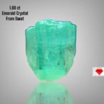 1.80ct Natural Emerald Crystal – Swat, Pakistan | 7.40 x 6.05 x 5.47 mm
