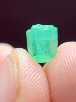 1.80ct Natural Emerald Crystal – Swat, Pakistan | 7.40 x 6.05 x 5.47 mm - Image 6