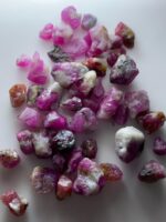 163.37ct Afghan Ruby Rough Lot (10x10x9mm) – Natural Beauty from the Heart of Afghanistan - Image 2