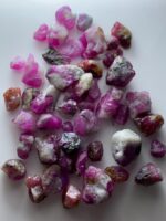 163.37ct Afghan Ruby Rough Lot (10x10x9mm) – Natural Beauty from the Heart of Afghanistan - Image 3