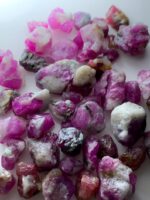 163.37ct Afghan Ruby Rough Lot (10x10x9mm) – Natural Beauty from the Heart of Afghanistan - Image 6