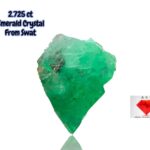 2.725ct Swat Emerald Crystal – Elegant Natural Form (11.46 x 8.98 x 4.14mm)
