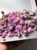 182.75 Carat Ruby Rough Lot – Natural Untreated Gems - Image 2