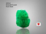 Natural Brilliance in Every Facet: 2.52ct Emerald Crystal from Swat Valley
