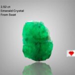 Natural Brilliance in Every Facet: 2.52ct Emerald Crystal from Swat Valley