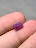 3.885ct Natural Ruby Crystal from Africa – Untreated Gem Rough (9.41 × 6.39 × 5.07 mm) - Image 2