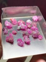41.25 ct Afghan Ruby Crystal Lot – Natural Corundum Rich in Color & Energy - Image 3