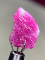 8.345ct Afghan Ruby Crystal – Natural Vivid Red Gemstone - Image 6