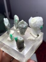 Massive 117.10ct Swat Emerald Specimens Lot – Largest Piece 27x23x12mm - Image 6