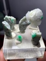 Massive 117.10ct Swat Emerald Specimens Lot – Largest Piece 27x23x12mm - Image 7