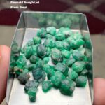 Exquisite 52.18ct Swat Emerald Rough Lot