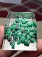 Exquisite 52.18ct Swat Emerald Rough Lot - Image 2