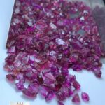 Natural Raw Garnet Gemstone | 498 Ct Lot | Deep Red Garnet Rough