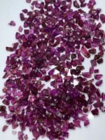 Natural Raw Garnet Gemstone | 498 Ct Lot | Deep Red Garnet Rough - Image 3