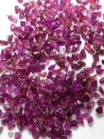 Natural Raw Garnet Gemstone | 498 Ct Lot | Deep Red Garnet Rough - Image 7