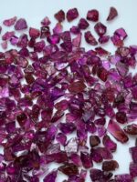 Natural Raw Garnet Gemstone | 498 Ct Lot | Deep Red Garnet Rough - Image 8