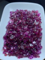 Natural Raw Garnet Gemstone | 498 Ct Lot | Deep Red Garnet Rough - Image 10