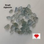 Most Rare 17.60 ct Rough Fluorescent Afghanite from Badakhshan, Afghanistan