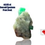 60.55ct Swat Emerald Specimen – Striking Natural Crystal (33.67 x 20.50 x 16.75mm)