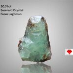 20.31ct Emerald Crystal from Laghman, Afghanistan – Natural Rough