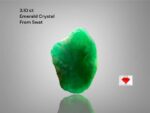 Unearthing Beauty: A 3.10ct Emerald Crystal from Swat Valley