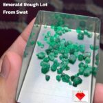 16.85ct  Swat Emerald Rough: Natural Brilliance in Its Purest Form