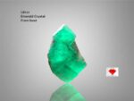 Radiant Simplicity: 1.81ct Emerald Crystal from Swat Valley
