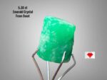 5.30 ct Swat Emerald Crystal: Natural Collector Gem