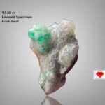 A Monumental 113.20ct Swat Emerald Specimen: Rare Natural Gem