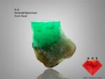 6ct Swat Emerald Specimen: Pakistan Green Gemstone