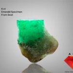 6ct Swat Emerald Specimen: Pakistan Green Gemstone