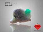 A Refined 19.89-Carat Swat Emerald Specimen: Small Scale, Strong Character