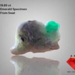 A Refined 19.89-Carat Swat Emerald Specimen: Small Scale, Strong Character