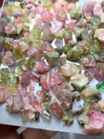 400ct Large Afghan Tourmaline Rough Lot - Image 2