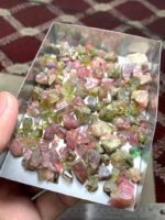 400ct Large Afghan Tourmaline Rough Lot - Image 3