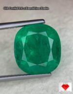 GIA Certified 8.81 ct Emerald from Zambia