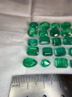 Beautiful 45.50 ct Emerald lot from Zambia - Image 5
