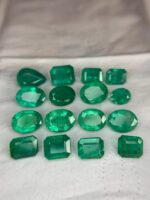 Colossal 30.92 ct Emerald lot from Zambia - Image 12